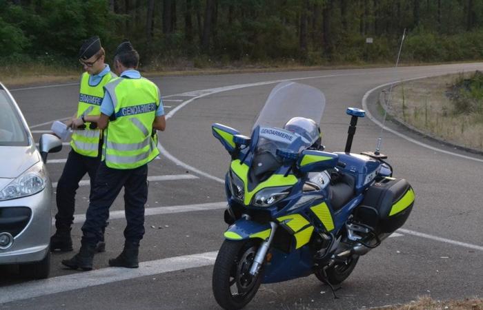 Control en carretera en Campet y Lamolère: un conductor fuertemente sancionado