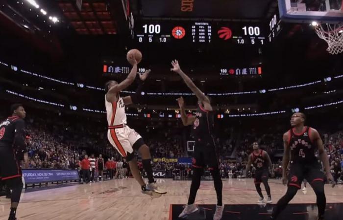 ¡Jaden Ivey, verdugo de los Raptors al sonar la chicharra!