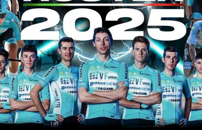 Ciclismo. Ruta – Sin Pellizzari y Pozzovivo… Bardiani apuesta por los jóvenes en 2025