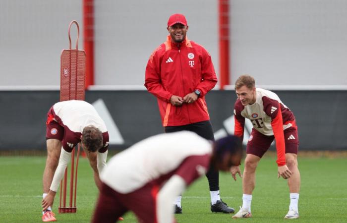 ???? Vincent Kompany retrocede los años en los entrenamientos del Bayern de Múnich ????