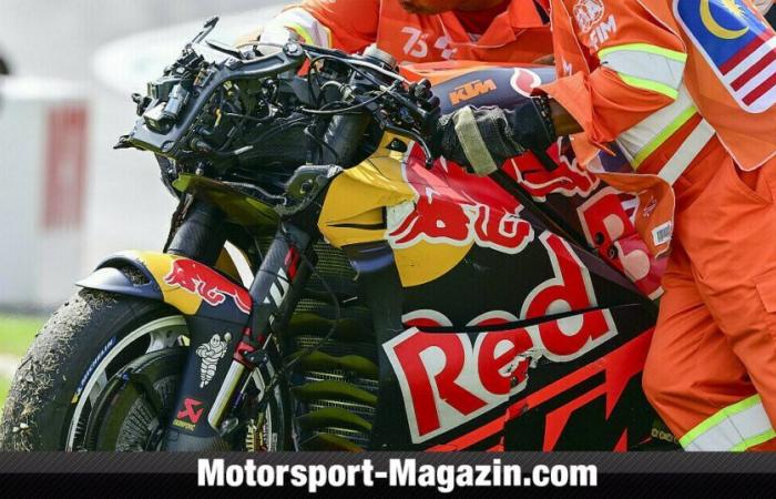 ¡KTM está en quiebra! Choque para los fabricantes de MotoGP