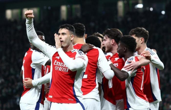 Sporting Lisboa – Arsenal 1-5: resultado de la UEFA Champions League: Gabriel Martinelli, Kai Havertz, Gabriel, Bukayo Saka y Leandro Trossard logran la primera victoria a domicilio de los Gunners de la temporada en la UCL