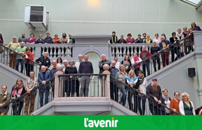 Medio centenar de autores se reunieron en la feria del libro de Namur