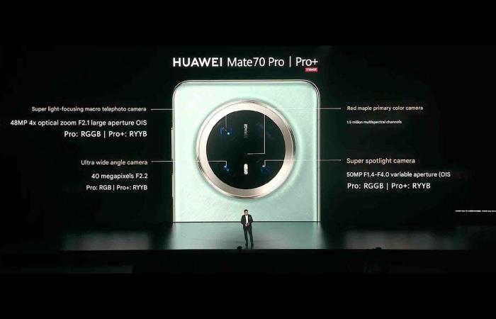 Aquí están los Mate 70 de Huawei, su serie de teléfonos inteligentes más exitosa hasta la fecha