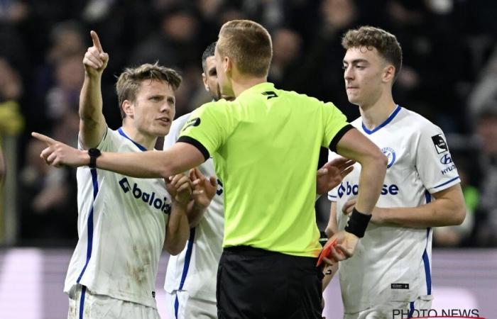 Excluido ante Anderlecht por un gesto muy feo, un jugador de La Gantoise despotrica contra el arbitraje: “¡Es injusto!” – Todo el fútbol