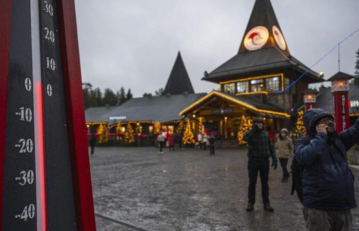 En el pueblo de Papá Noel, en Laponia, todavía no nieva