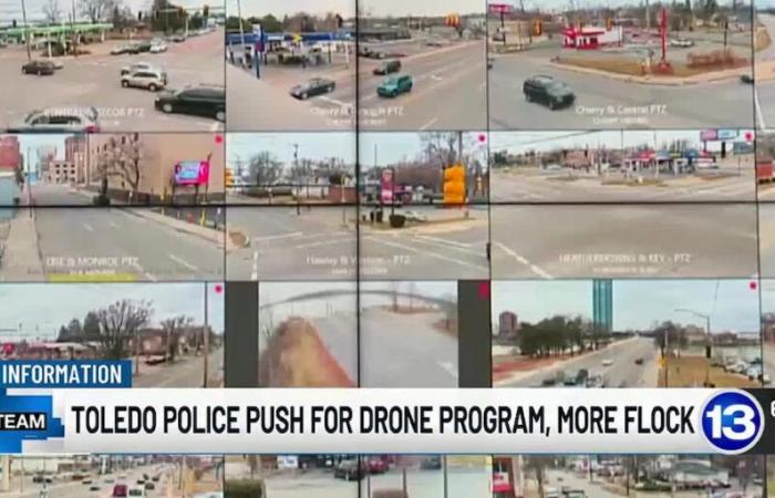 La policía de Toledo impulsa un programa de drones y más FLOCK