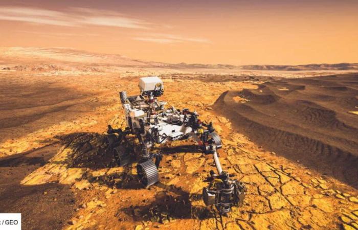 Marte: cómo el rover Curiosity descubrió (por accidente) una inesperada veta de azufre puro