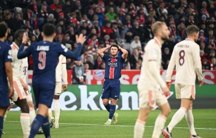 Derrotado por el Bayern de Múnich, el PSG se hunde en la Liga de Campeones