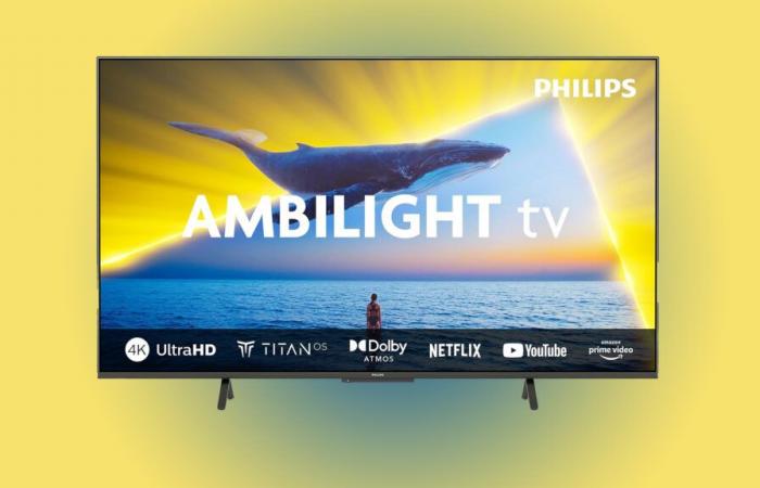 Este televisor Philips Ambilight 4K tiene un precio ridículo por el Black Friday (-45%)