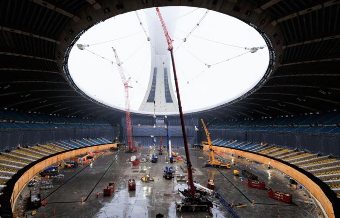 Estadio Olímpico | Con el techo prácticamente desmontado, el invierno promete ser un gran reto