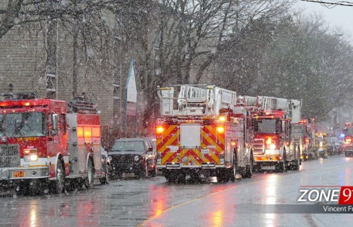 Quebec – Incendio en el pueblo de l’Anse