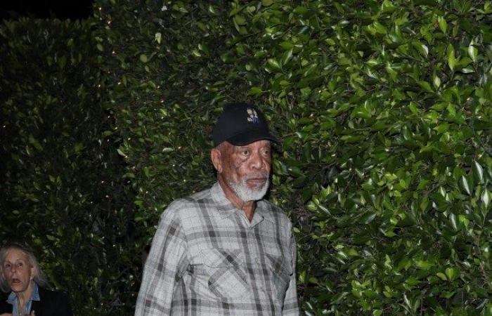 Morgan Freeman, de 87 años, luce alegre y vibrante después de generar problemas de salud