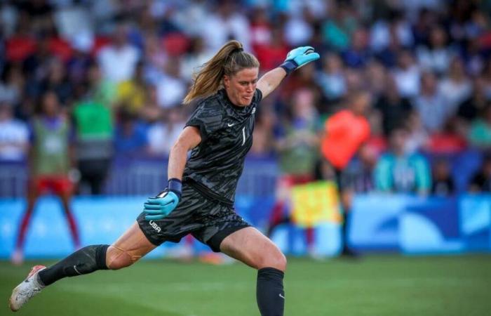 Fútbol. A sus 36 años, la portera estadounidense Alyssa Naeher se retirará del fútbol internacional