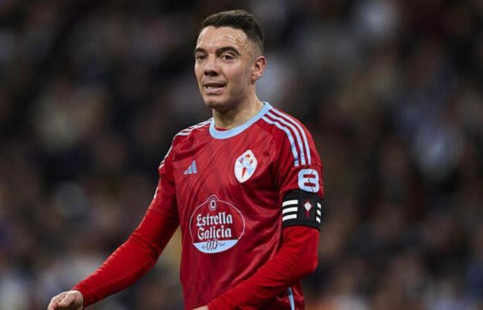 El feo gesto de Iago Aspas contra un barcelonés