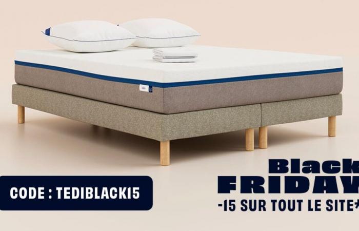 ¿Y si el Black Friday te ayudara a dormir mejor? En Tediber, los precios de los colchones están inactivos