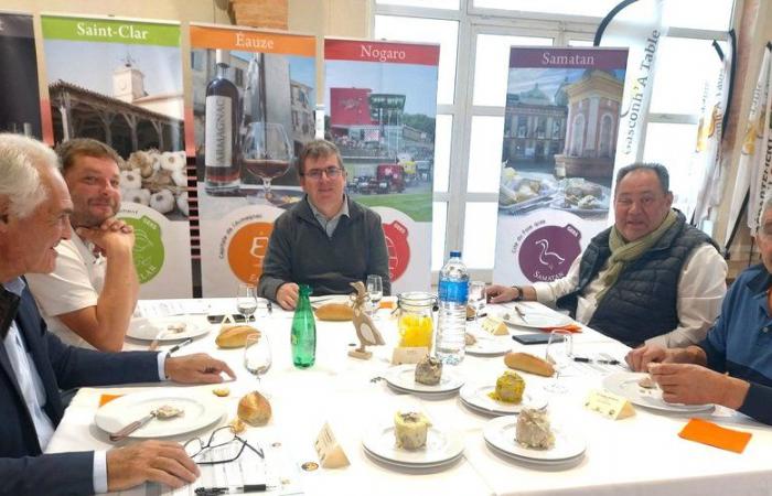 Los premios del Concurso de Foie Gras se entregaron durante la Mesa Gascogn’à en Samatan