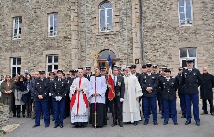 Morbihan: Santa Genoveva celebró en Morbihan un momento de fraternidad y unidad para la Gendarmería