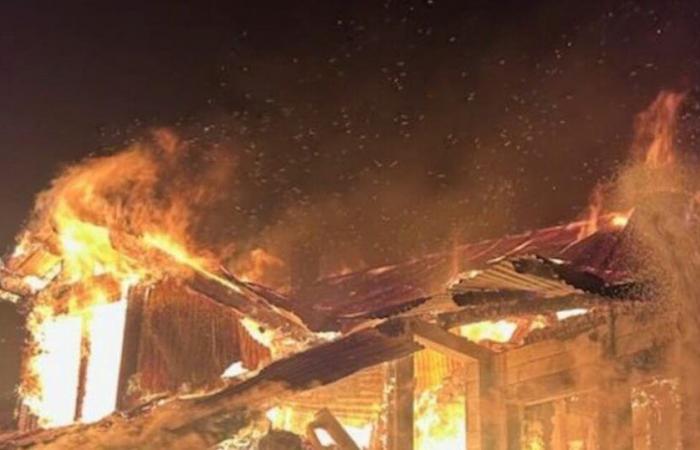 Altos Alpes. Dos casas destruidas por un incendio en Risoul