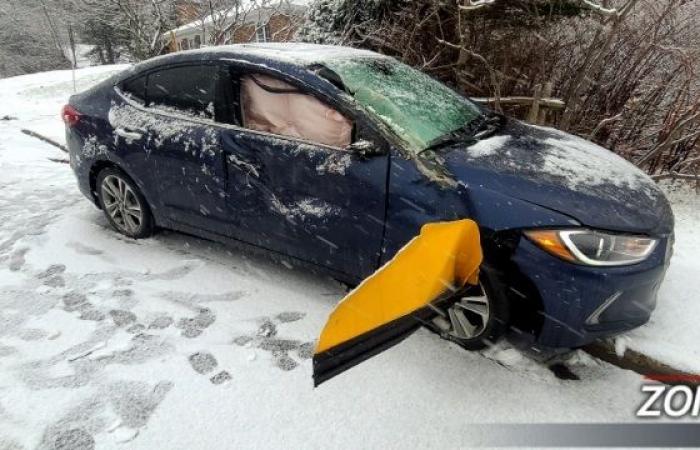 Primera nevada en la región de Quebec, los accidentes se multiplican