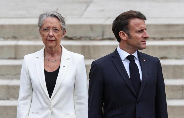 Emmanuel Macron rinde homenaje a Elisabeth Borne, elevada al rango de comandante de la Legión de Honor