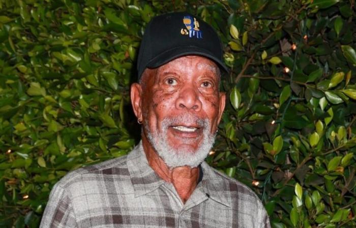 Morgan Freeman, de 87 años, luce alegre y vibrante después de generar problemas de salud