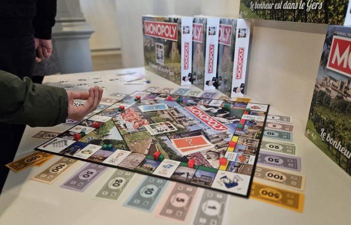 Un Monopoly con los colores del Gers puesto a la venta unas semanas antes de Navidad