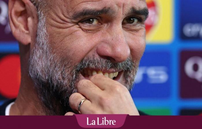 ‘Quería hacerme daño’: Pep Guardiola llega irreconocible a la rueda de prensa tras la goleada del City ante el Feyenoord