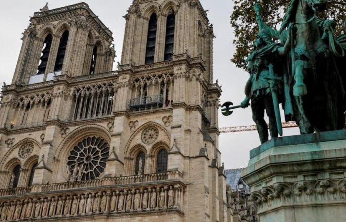 Los espectadores descubrirán el interior de Notre-Dame por primera vez el viernes