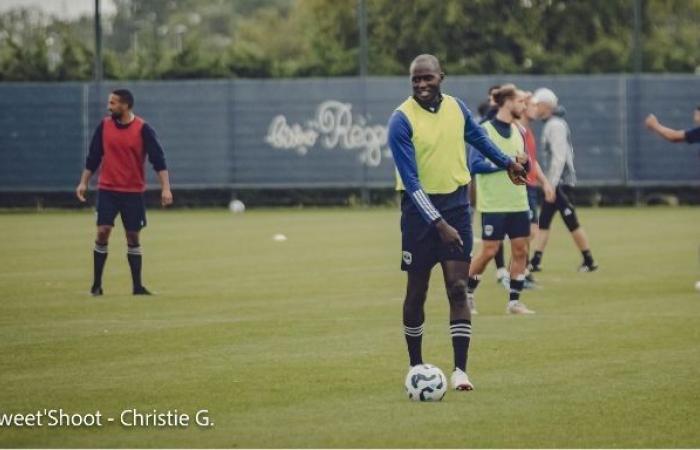 Girondinos. Cédric Yambéré interrumpe el entrenamiento, un jugador a prueba