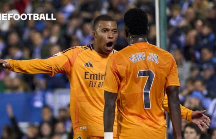 Sin Vini, Mbappé fracasa en su primera oportunidad de ser protagonista en el Real Madrid