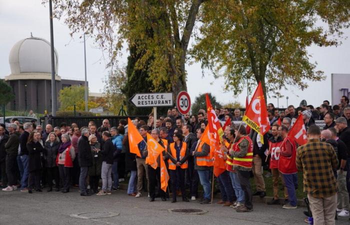 Tolosa. Los empleados de Thales dejan sus trabajos para obligar a la dirección a ceder en su plan social