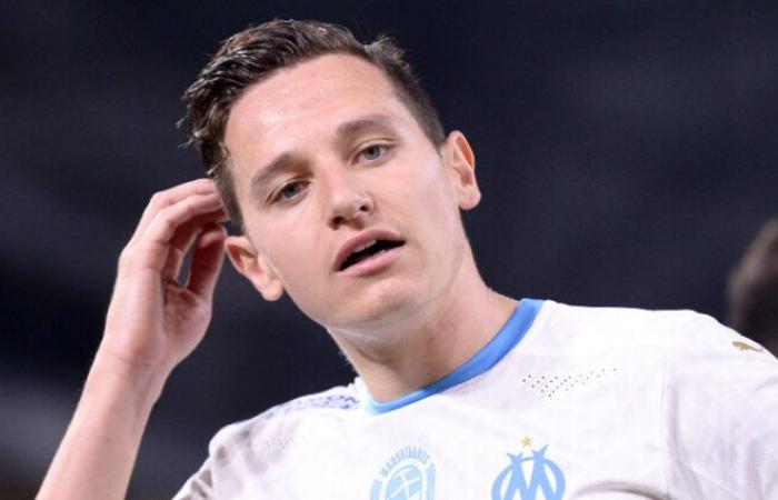 Thauvin en OM, lo pasa muy mal