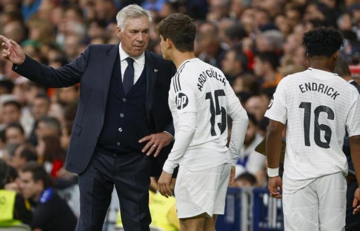 La reacción lunar de Ancelotti tras el bofetón recibido ante el Liverpool