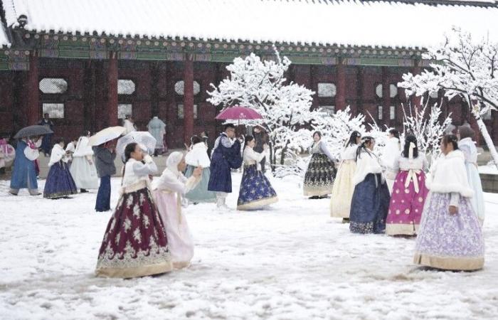 La mayor tormenta de nieve de noviembre en medio siglo azota Seúl y suspende los vuelos