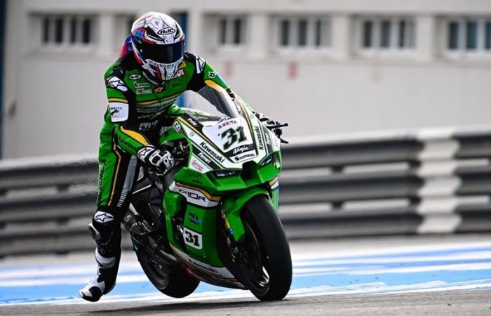 Test WSBK Superbike Jerez J1: Garrett Gerloff a la cabeza con Kawasaki