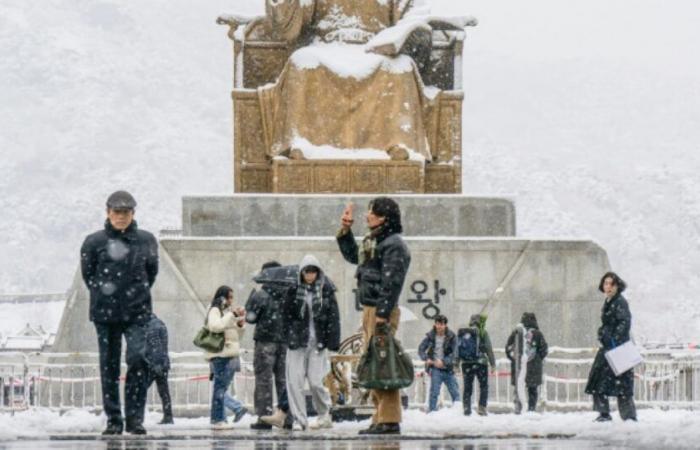 Nevadas récord en Seúl durante el mes de noviembre (agencia meteorológica): Noticias