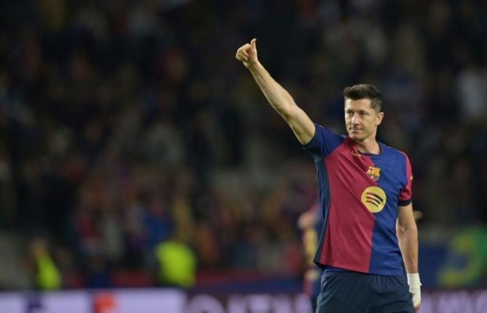 Sin hazaña para el Brest, superado por el Barça de Lewandowski