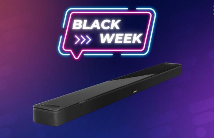 Con sonido procesado por IA y compatibilidad con Dolby Atmos, la barra de sonido Bose Smart Ultra también baja de precio durante la semana del Black Friday