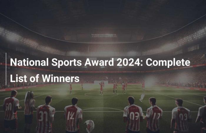 Premio Nacional del Deporte 2024: Lista completa de ganadores