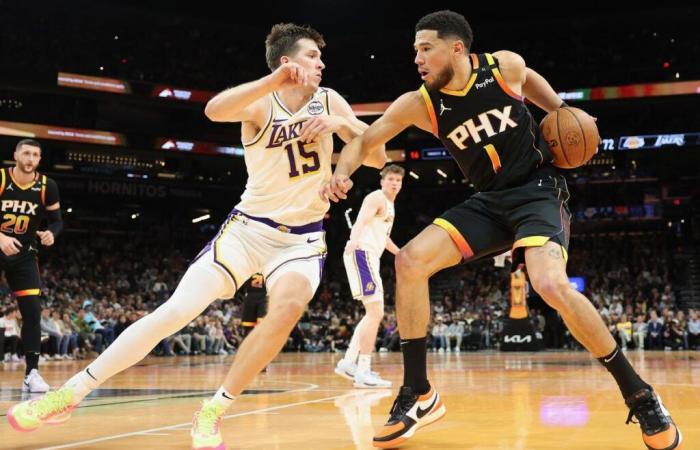 Dónde se encuentran los Lakers en la clasificación de la Copa Emirates de la NBA después de la derrota del martes ante los Suns