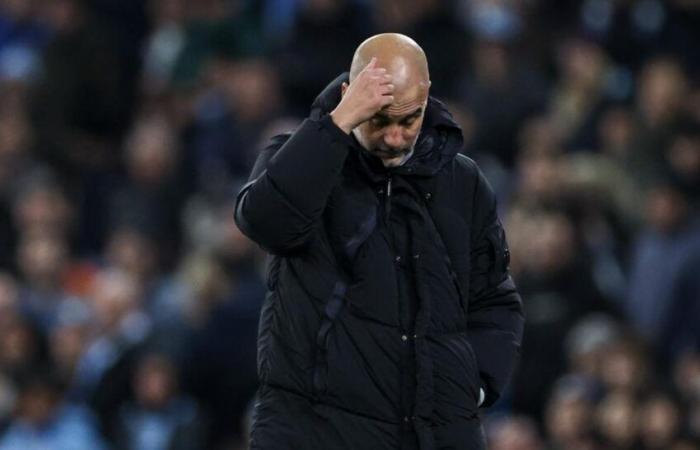 hinchado, Guardiola ironiza sobre sus preocupantes rasguños