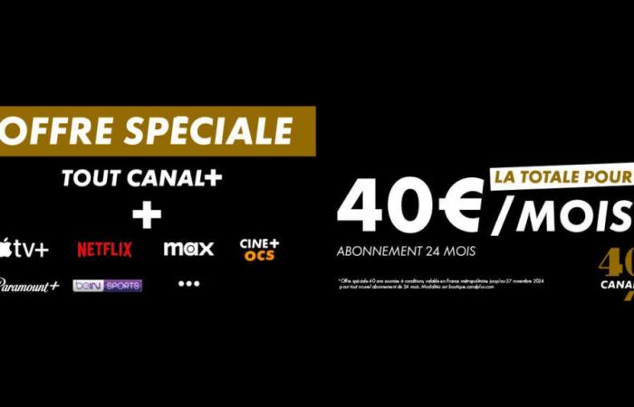 CANAL+: último día para aprovechar la OFERTA ESPECIAL 40 AÑOS*