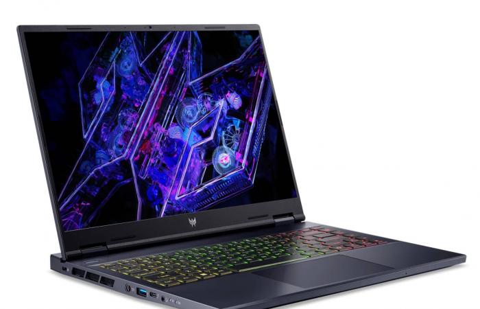 Promo 1699€ Acer Predator Helios Neo 14 PHN14-51-59AF, Ultrabook gamer multimedia 14″ 2.5K 120Hz 8h Core Ultra RTX 4060 RAM 32 Go fácil de transportar