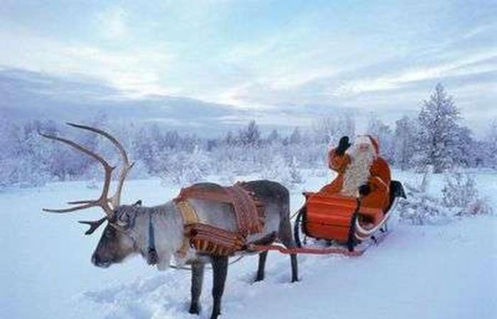 cerca de Mont-de-Marsan, un alcalde emite una orden para autorizar a Papá Noel a sobrevolar su ciudad