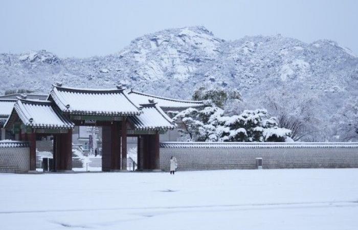 La mayor tormenta de nieve de noviembre en medio siglo azota Seúl y suspende los vuelos