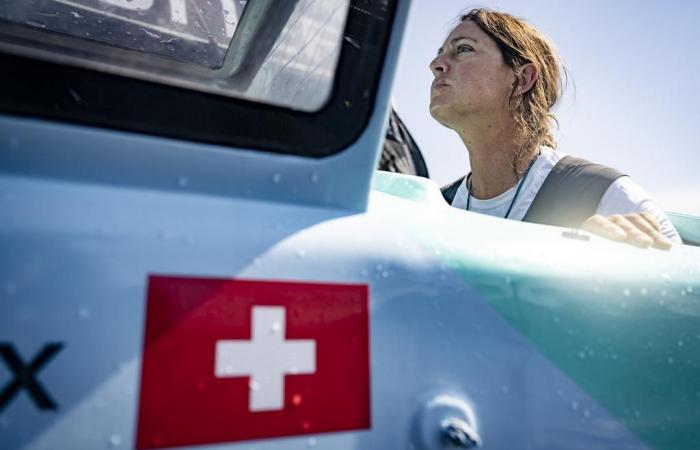 Vendée Globe: la vela de Justine Mettraux está rota