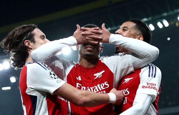 Este jugador del Arsenal agrada a Gyökeres al reanudar su celebración