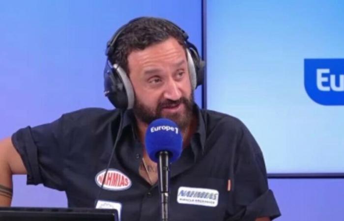 Cyril Hanouna sorprendido por el mensaje de un oyente de On marche sur la tête con quien trabajó. (VIDEO)