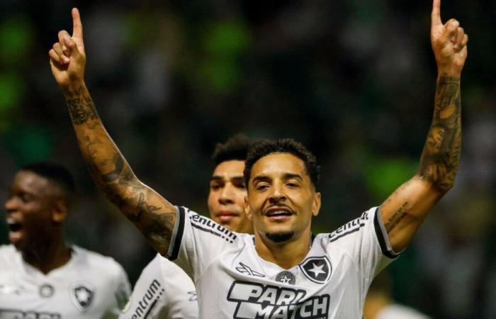 Botafogo vence a Palmeiras en la ‘final’ y recupera el liderato del Campeonato Brasileño